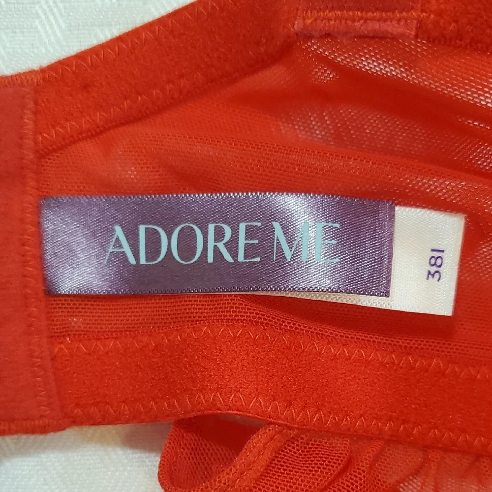 Adore Me Claussine Babydoll  Scarlet and Snow Chemise